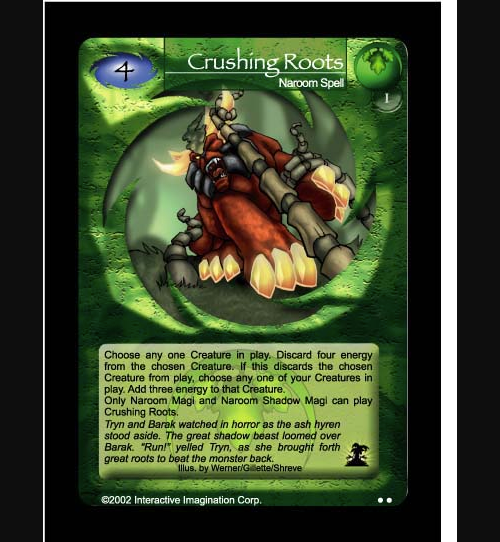 Crushing Roots - Foil